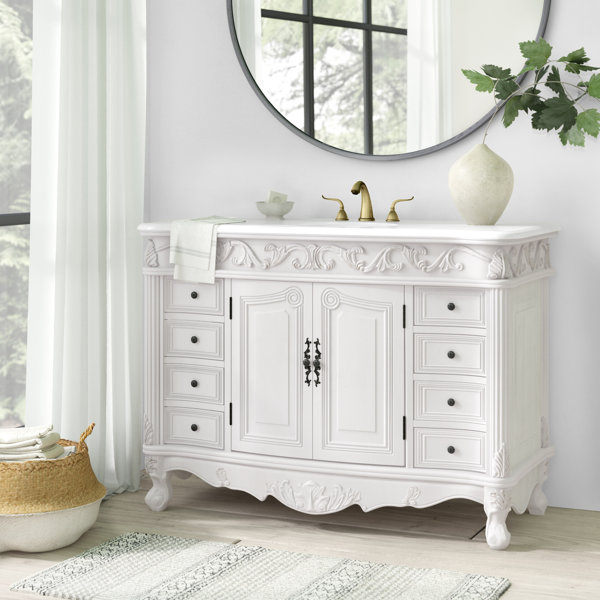Astoria Grand Alexis 48" Single Bathroom Vanity Set & Reviews Wayfair